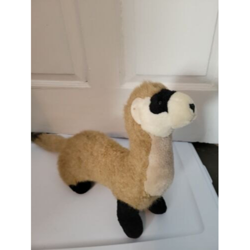 Vintage Black Footed Ferret, Douglas Cuddle Toy, National Wildlife Federation